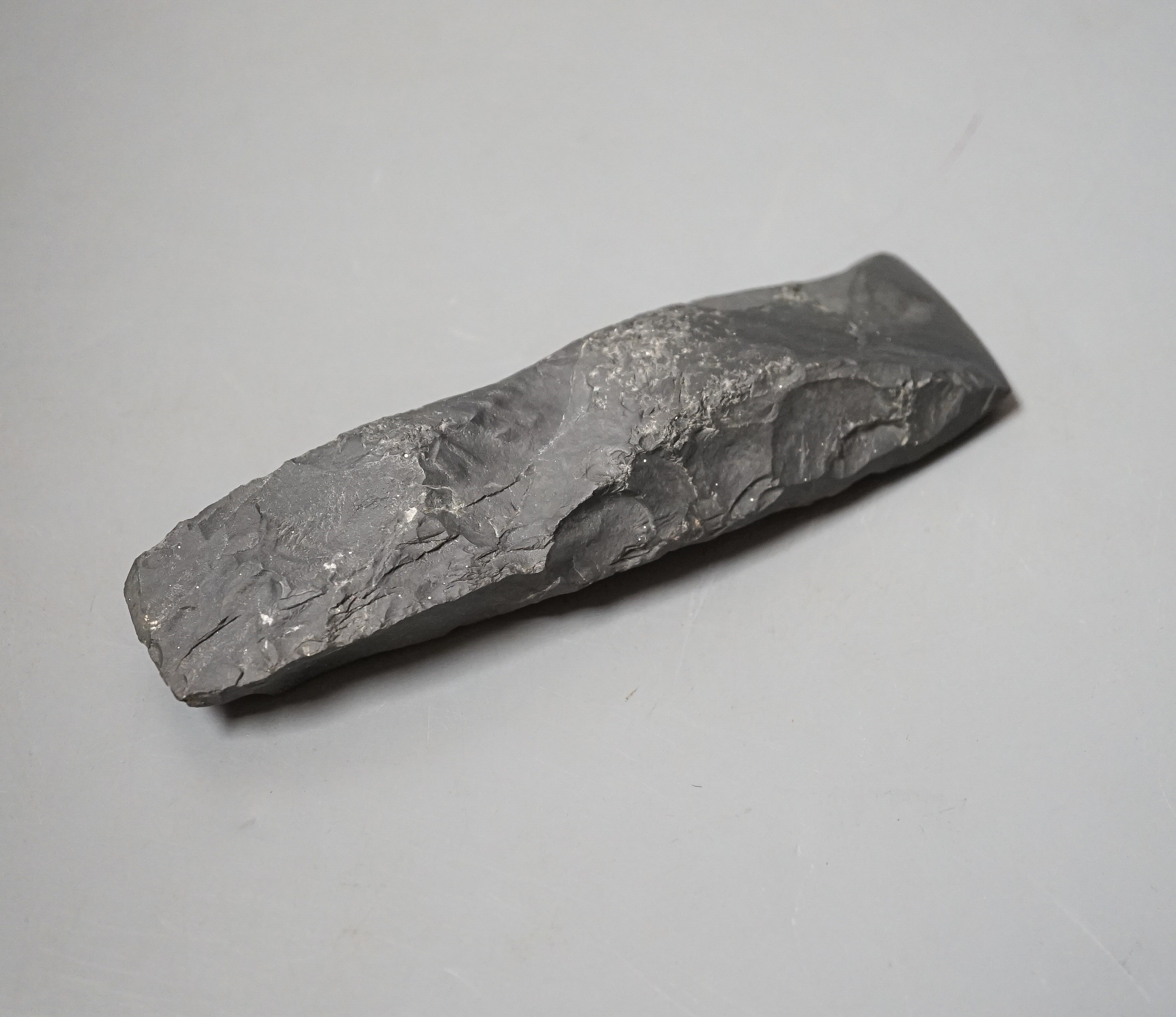 A Maori stone adze (Toki)